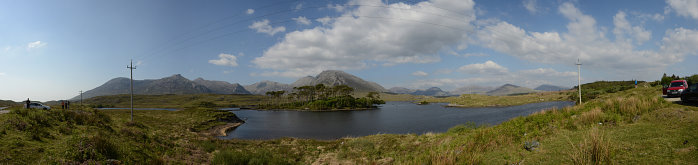 Bild: Am touristischsten Ausichtspunkt aller Ausichtspunkte in Connemara